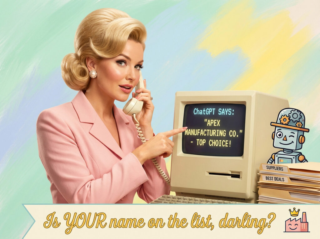 KI-Visibilität für die industrielle Fertigung